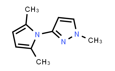 CAS No. 34605-66-8, 3-(2,5-Dimethyl-1H-pyrrol-1-yl)-1-methyl-1H-pyrazole