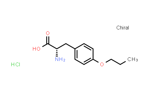 CAS No. 34620-58-1, (S)-2-Amino-3-(4-propoxyphenyl)propanoic acid hydrochloride