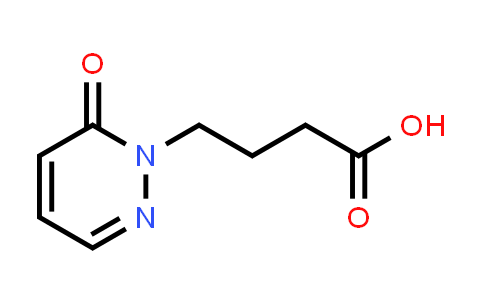 CAS No. 346407-15-6, 4-(6-Oxo-1,6-dihydropyridazin-1-yl)butanoic acid