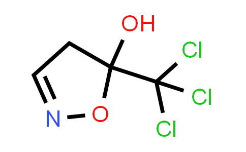 CAS No. 34648-11-8, 5-(Trichloromethyl)-4,5-dihydroisoxazol-5-ol