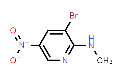 CAS No. 346640-65-1, 3-Bromo-N-methyl-5-nitropyridin-2-amine