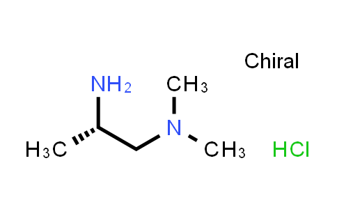 CAS No. 346690-68-4, 1,2-Propanediamine, N1,N1-dimethyl-, (Hydrochloride) (1:1), (2S)-