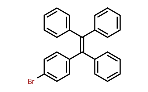 CAS No. 34699-28-0, (2-(4-Bromophenyl)ethene-1,1,2-triyl)tribenzene