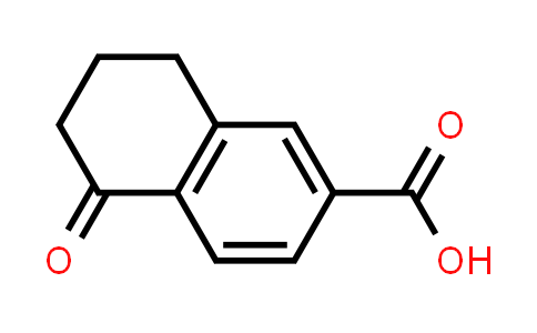 CAS No. 3470-46-0, 5-Oxo-5,6,7,8-tetrahydronaphthalene-2-carboxylic acid