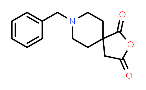 CAS No. 34702-66-4, 2-Oxa-8-azaspiro[4.5]decane-1,3-dione, 8-(phenylmethyl)-