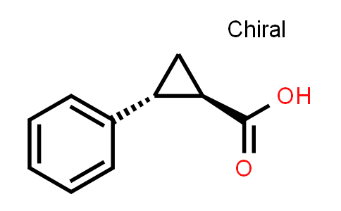 CAS No. 3471-10-1, (1R,2R)-2-Phenylcyclopropanecarboxylic acid