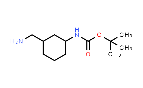 CAS No. 347186-61-2, Carbamic acid, [3-(aminomethyl)cyclohexyl]-, 1,1-dimethylethyl ester (9CI)