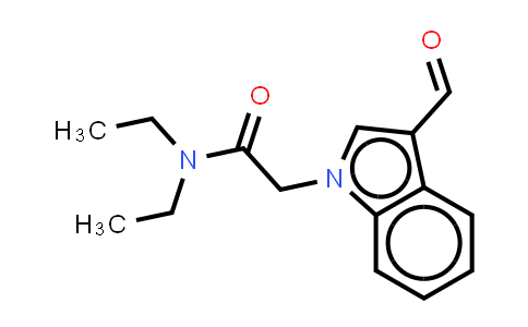 CAS No. 347320-56-3, N,n-Diethyl-2-(3-formyl-1h-indol-1-yl)acetamide