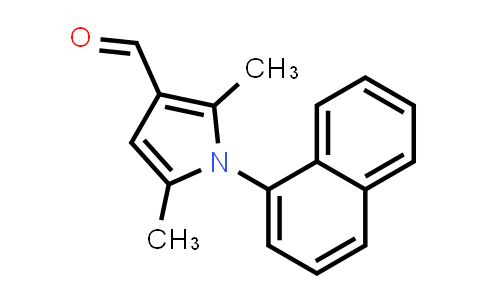 CAS No. 347332-11-0, 2,5-Dimethyl-1-(naphthalen-1-yl)-1h-pyrrole-3-carbaldehyde