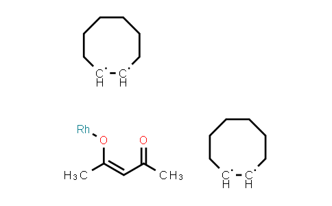 CAS No. 34767-55-0, Acetylacetonatobis(cyclooctene)rhodium(I)