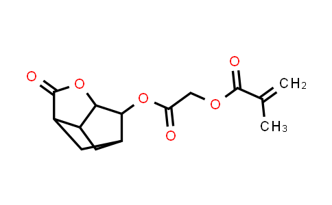 CAS No. 347886-81-1, 2-Propenoic acid, 2-methyl-, 2-[(hexahydro-2-oxo-3,5-methano-2H-cyclopenta[b]furan-6-yl)oxy]-2-oxoethyl ester