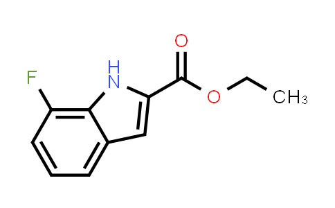 CAS No. 348-31-2, Ethyl 7-fluoro-1H-indole-2-carboxylate