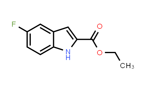 CAS No. 348-36-7, Ethyl 5-fluoro-1H-indole-2-carboxylate