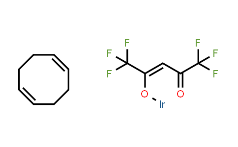 CAS No. 34801-95-1, (1,5-Cyclooctadiene)(hexafluoroacetylacetonato)iridium(I)