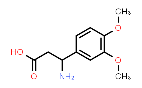 CAS No. 34841-09-3, 3-Amino-3-(3,4-dimethoxyphenyl)propanoic acid