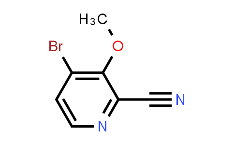 CAS No. 348635-37-0, 4-Bromo-3-methoxypicolinonitrile