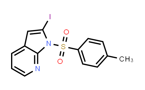 CAS No. 348640-10-8, 1H-Pyrrolo[2,3-b]pyridine, 2-iodo-1-[(4-methylphenyl)sulfonyl]-