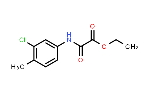 CAS No. 349119-38-6, Ethyl [(3-chloro-4-methylphenyl)carbamoyl]formate