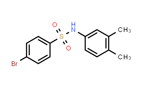 CAS No. 349404-68-8, 4-Bromo-N-(3,4-dimethylphenyl)benzenesulfonamide
