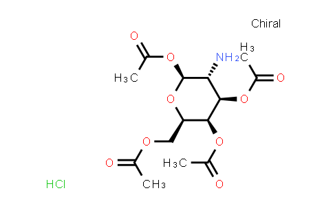 CAS No. 34948-62-4, 2-Amino-2-deoxy-β-D-galactopyranose 1,3,4,6-tetraacetate hydrochloride