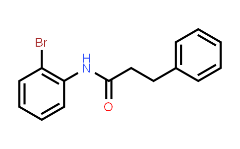 CAS No. 349537-52-6, N-(2-bromophenyl)-3-phenylpropanamide