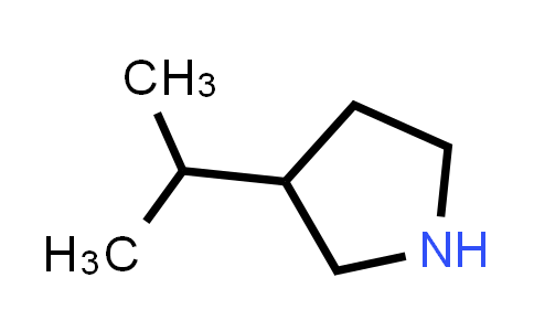 CAS No. 34971-73-8, 3-(Propan-2-yl)pyrrolidine