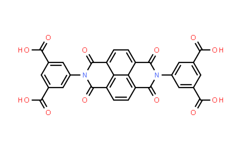 CAS No. 350024-36-1, 5,5'-(1,3,6,8-Tetraoxo-1,3,6,8-tetrahydrobenzo[lmn][3,8]phenanthroline-2,7-diyl)diisophthalic acid