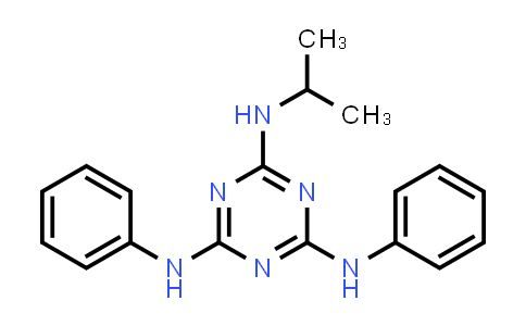 CAS No. 350477-04-2, N2-isopropyl-N4,N6-diphenyl-1,3,5-triazine-2,4,6-triamine