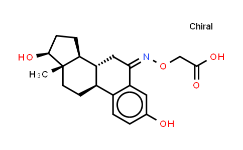 CAS No. 35048-47-6, β-Estradiol-6-one 6-(O-carboxymethyloxime)