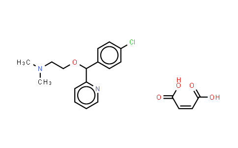 CAS No. 3505-38-2, Carbinoxamine maleate salt