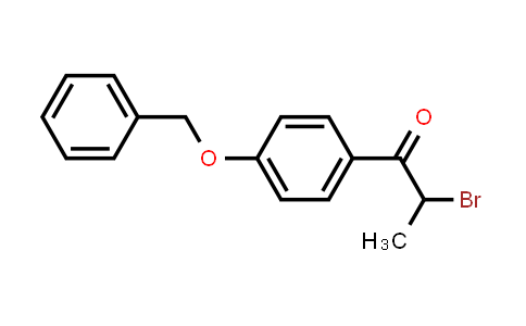 CAS No. 35081-45-9, 1-(4-(Benzyloxy)phenyl)-2-bromopropan-1-one