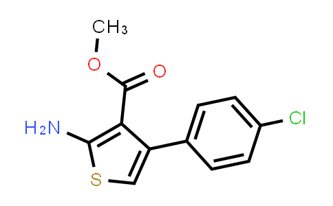 CAS No. 350997-10-3, Methyl 2-amino-4-(4-chlorophenyl)thiophene-3-carboxylate