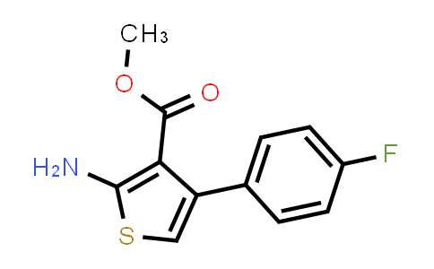 CAS No. 350997-12-5, Methyl 2-amino-4-(4-fluorophenyl)thiophene-3-carboxylate
