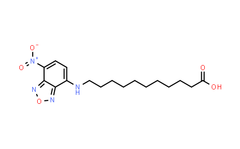 CAS No. 351002-77-2, Undecanoic acid, 11-[(7-nitro-2,1,3-benzoxadiazol-4-yl)amino]-
