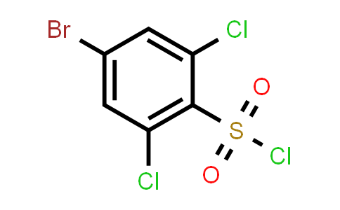 CAS No. 351003-54-8, 4-Bromo-2,6-dichlorobenzene-1-sulfonyl chloride