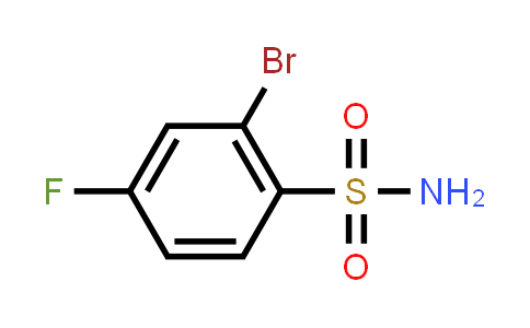 CAS No. 351003-60-6, 2-Bromo-4-fluorobenzenesulfonamide