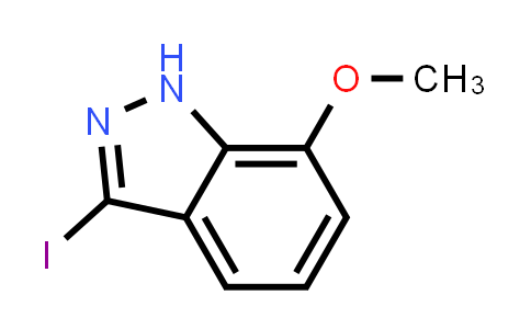CAS No. 351210-07-6, 3-Iodo-7-methoxy-1H-indazole