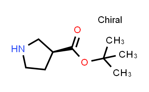 CAS No. 351369-16-9, (S)-tert-Butyl pyrrolidine-3-carboxylate
