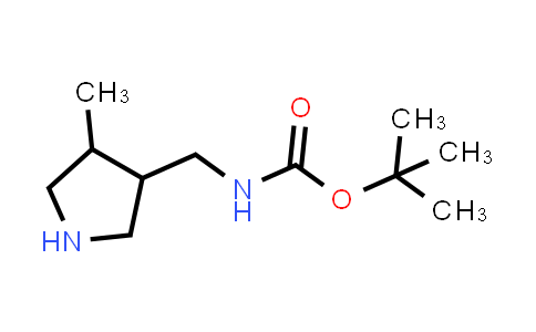 CAS No. 351369-25-0, tert-Butyl ((4-methylpyrrolidin-3-yl)methyl)carbamate