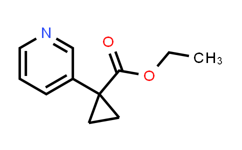 CAS No. 351421-95-9, Cyclopropanecarboxylic acid, 1-(3-pyridinyl)-, ethyl ester