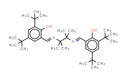 CAS No. 351498-10-7, 2,2'-[(1,1,2,2-Tetramethyl-1,2-ethanediyl)bis(nitrilomethylidyne)]bis[4,6-bis(1,1-dimethylethyl)phenol