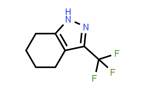 CAS No. 35179-55-6, 3-(Trifluoromethyl)-4,5,6,7-tetrahydro-1H-indazole