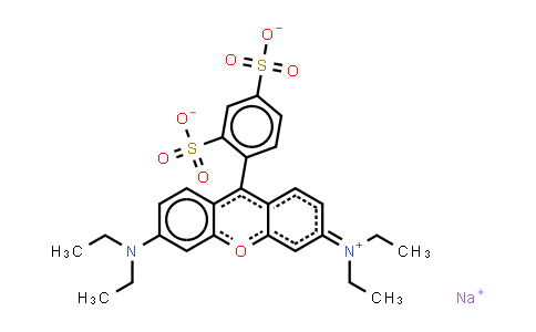 CAS No. 3520-42-1, Sulforhodamine B (sodium salt)