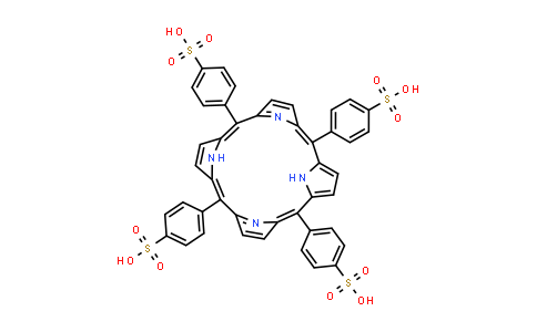 CAS No. 35218-75-8, 4,4',4'',4'''-(Porphyrin-5,10,15,20-tetrayl)tetrabenzenesulfonic acid