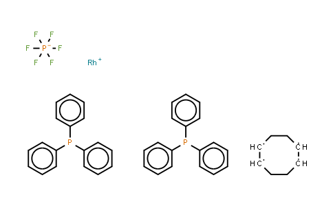 CAS No. 35238-97-2, (1,5-Cyclooctadiene)bis(triphenylphos-phine)rhodi