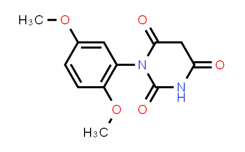 CAS No. 352441-41-9, 1-(2,5-Dimethoxyphenyl)pyrimidine-2,4,6(1H,3H,5H)-trione