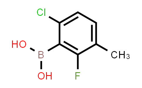 CAS No. 352535-86-5, (6-Chloro-2-fluoro-3-methylphenyl)boronic acid