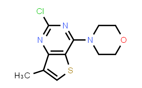 CAS No. 35265-88-4, 4-(2-Chloro-7-methylthieno[3,2-d]pyrimidin-4-yl)morpholine