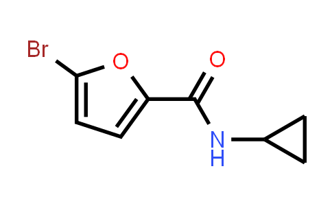 CAS No. 352682-00-9, 5-Bromo-N-cyclopropylfuran-2-carboxamide