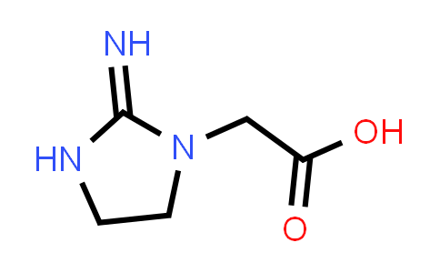 CAS No. 35404-50-3, 2-(2-Iminoimidazolidin-1-yl)acetic acid